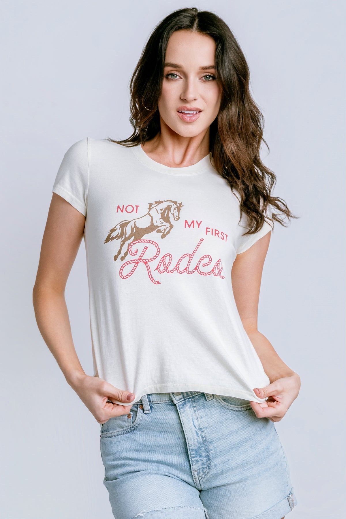 Sunny Somewhere Not My First Rodeo Femme Crew