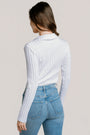 Michael Stars Liyah Collared Neck Top