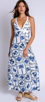 MINKPINK Sylvie Panel Midi Dress