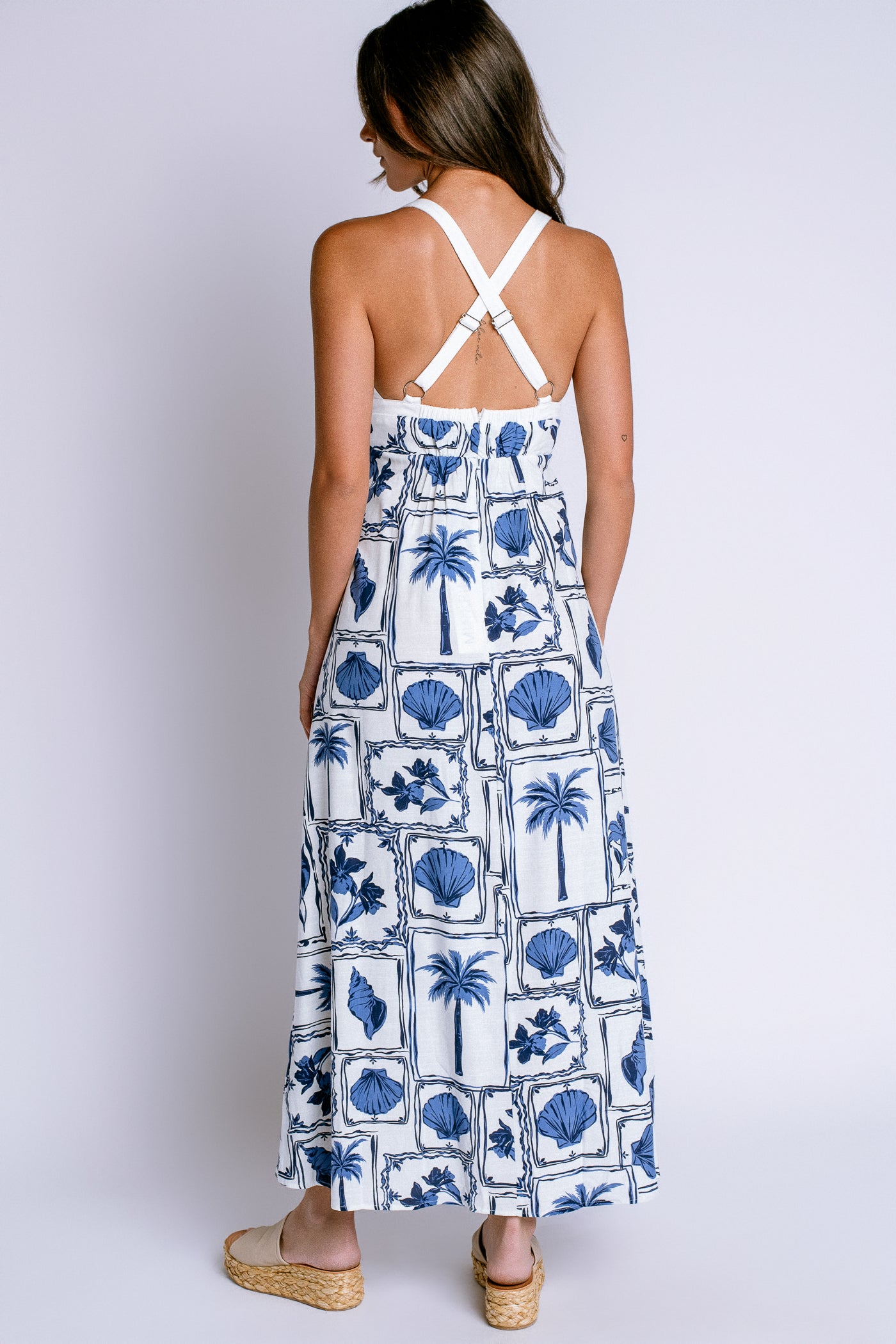 MINKPINK Sylvie Panel Midi Dress