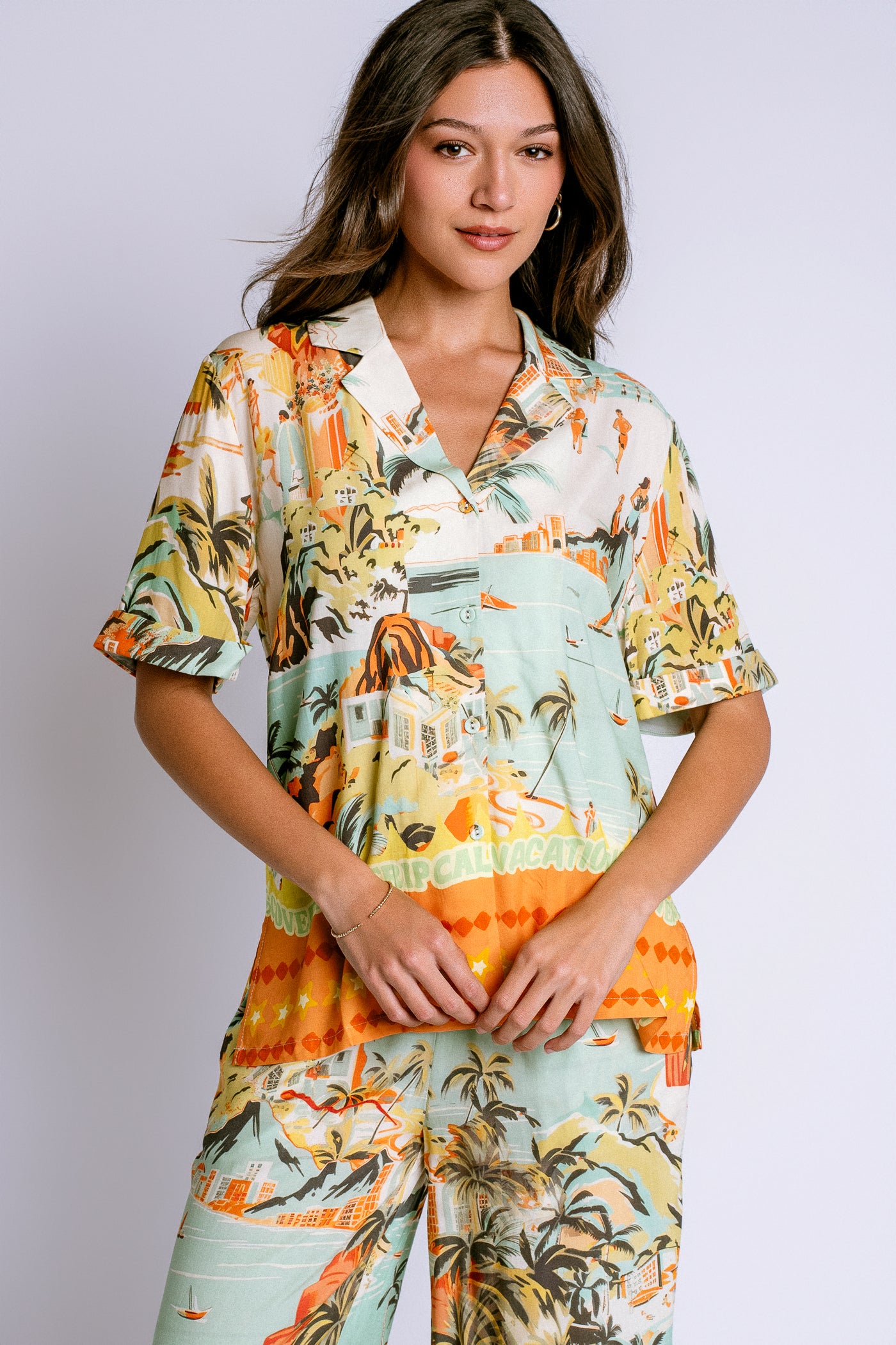 MINKPINK Vacanza Resort Shirt