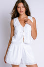 Velvet Ava Eyelet Top