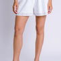 Velvet Iris Eyelet Short