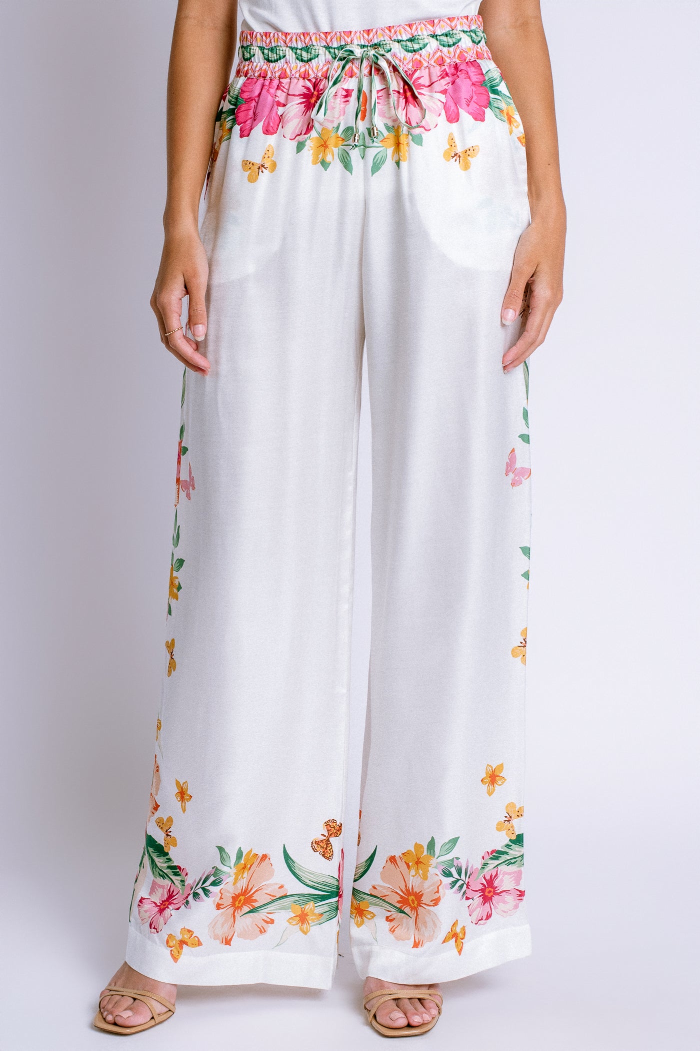 Hale Bob Selene Silk Pants