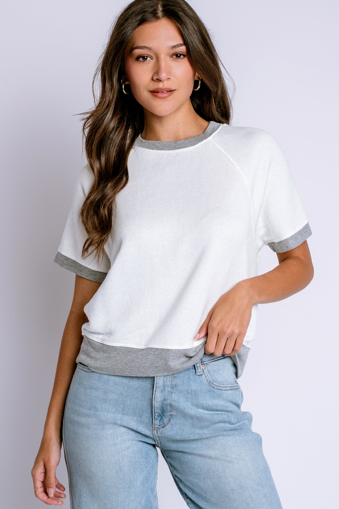 Spiritual Gangster Monroe Short Sleeve Sweatshirt