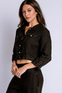 Inizio Jean Linen Jacket
