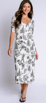 Johnny Was Louise Maya Mesh Dress