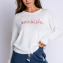 PJ Salvage Seaside Charm Long Sleeve Top