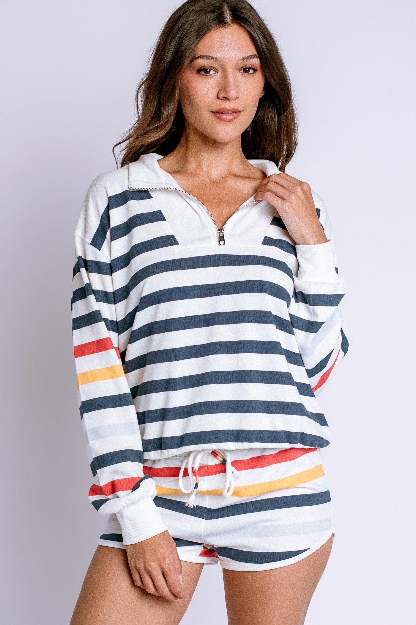 PJ Salvage Maritime Zip Top