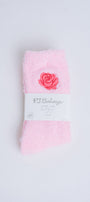 PJ Salvage Crazy for the Holidays Rose Sock