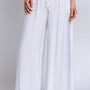 Milio Milano Crinkle Elastic Waist Tie Front Pant