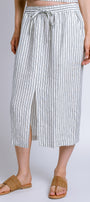 Nation LTD Maisie Stripe Linen Skirt