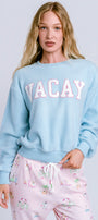 PJ Salvage Pupcation Palms Vacay Top