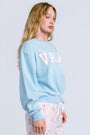 PJ Salvage Pupcation Palms Vacay Top