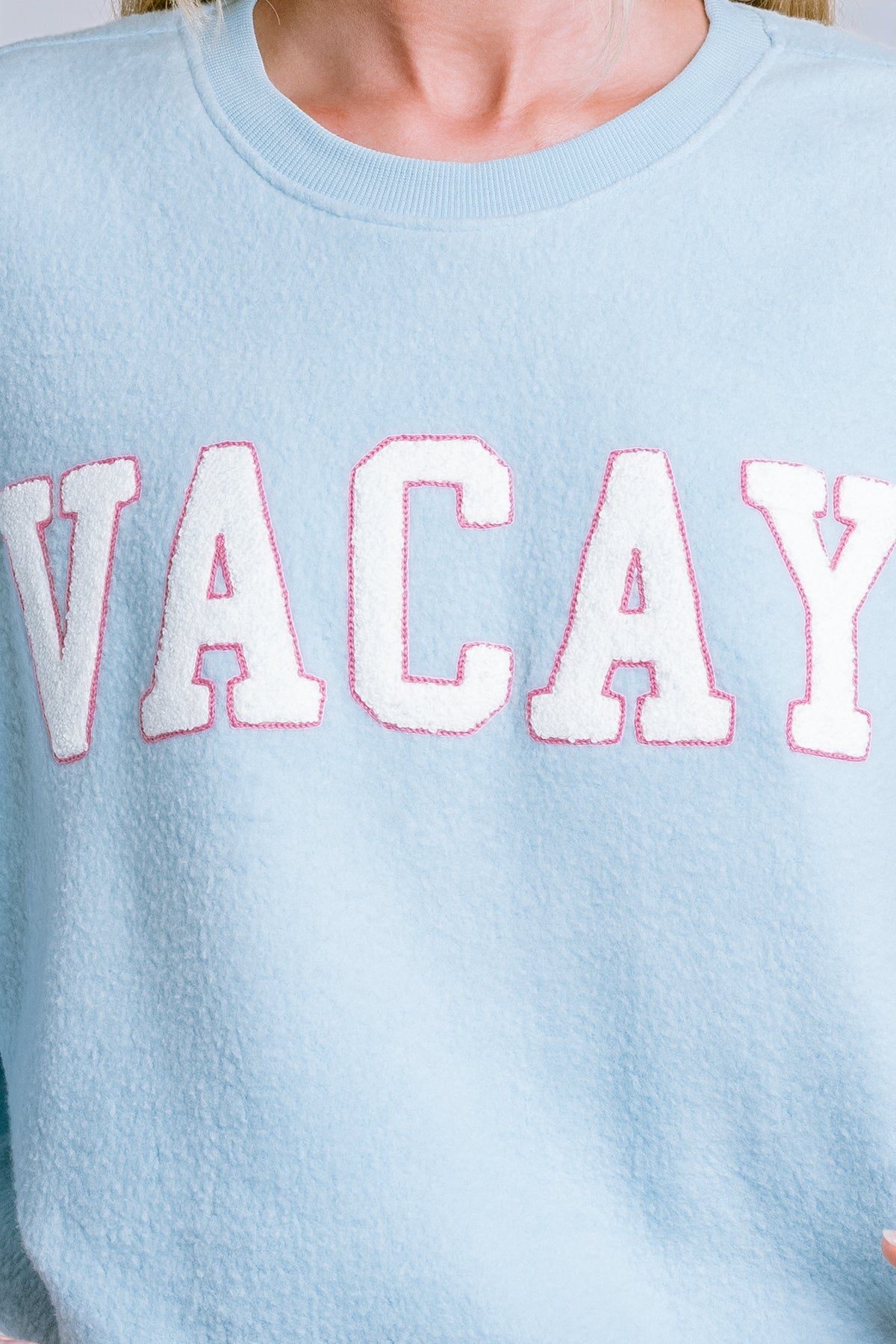 PJ Salvage Pupcation Palms Vacay Top