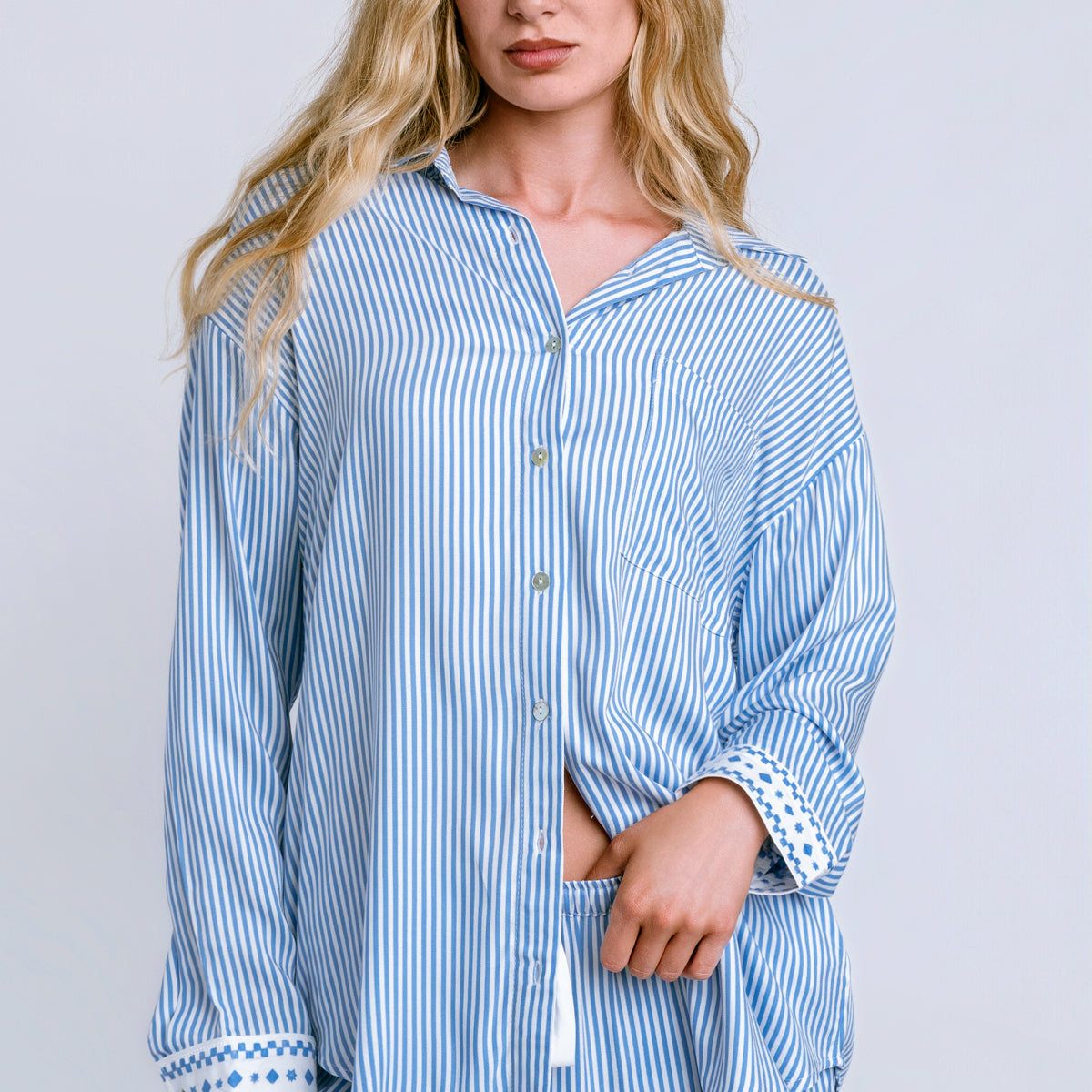PJ Salvage Frutta Fresca Striped Shirt