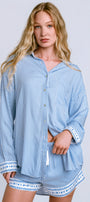 PJ Salvage Frutta Fresca Striped Shirt