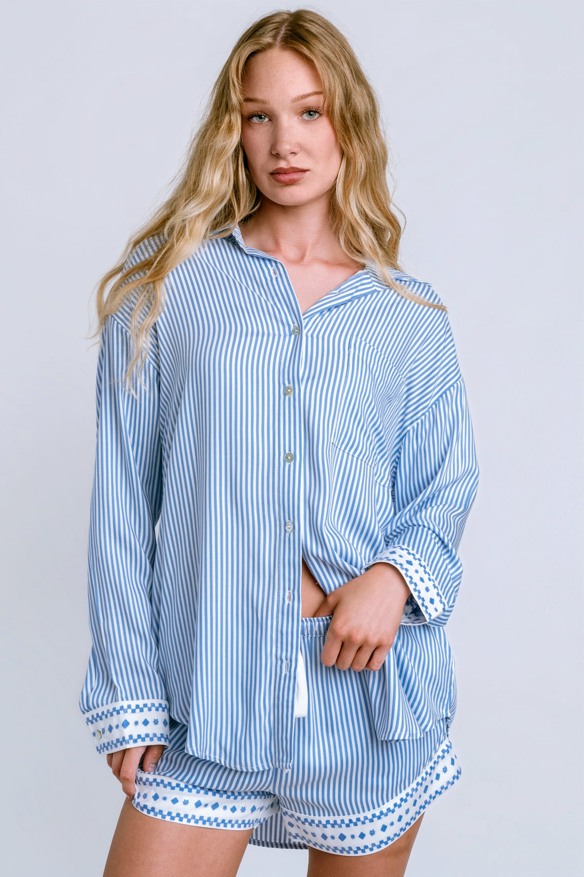 PJ Salvage Frutta Fresca Striped Shirt