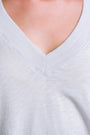 Michael Stars Harlan Cropped V-Neck Tee
