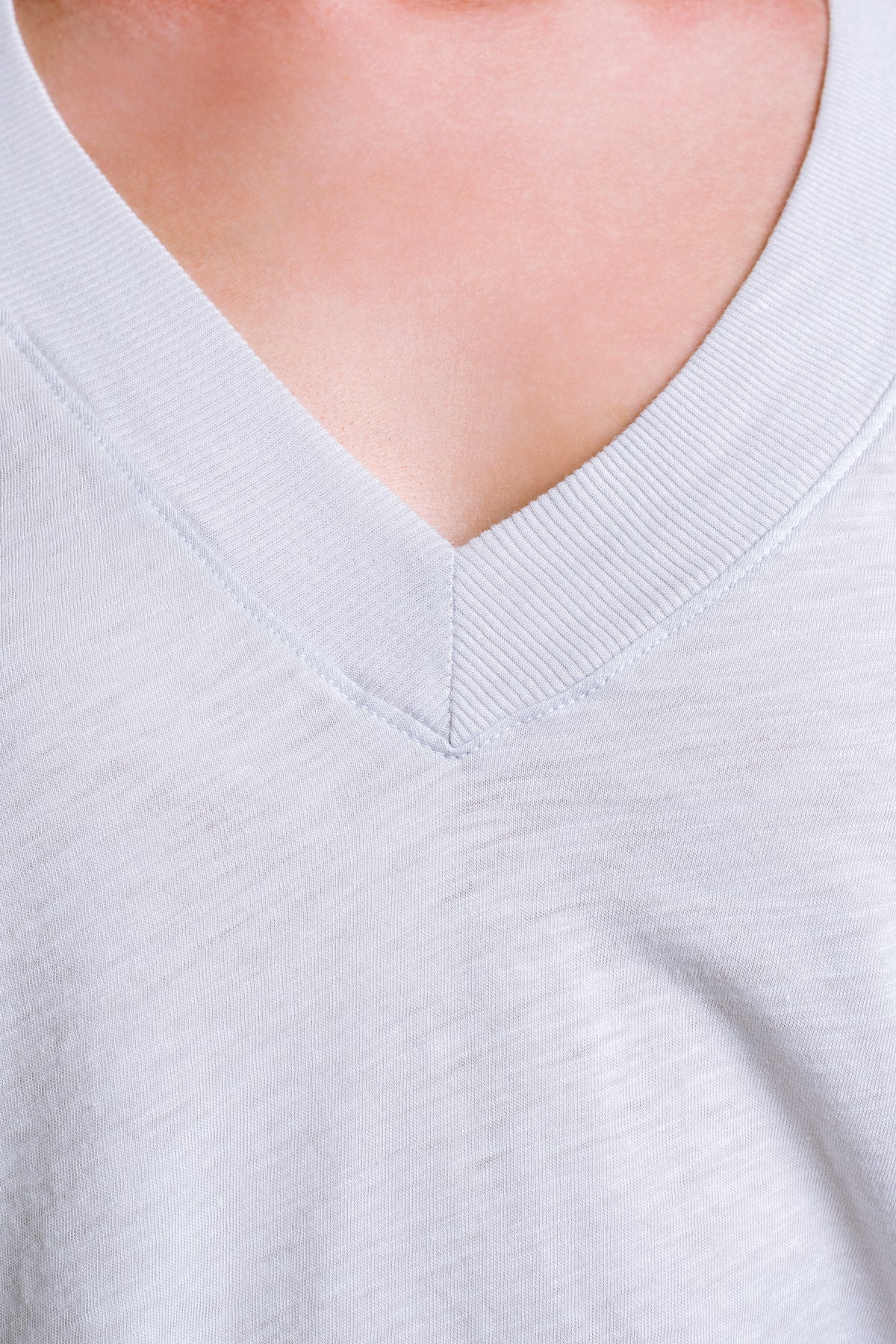 Michael Stars Harlan Cropped V-Neck Tee