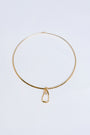 Sherwood Bridge Diamonds Gold Fill Geo Cuff Necklace