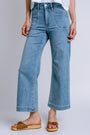 PAIGE Anessa Curved Inset Pockets