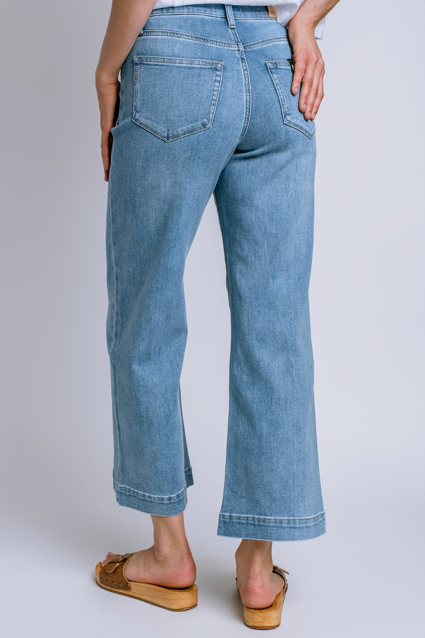 PAIGE Anessa Curved Inset Pockets