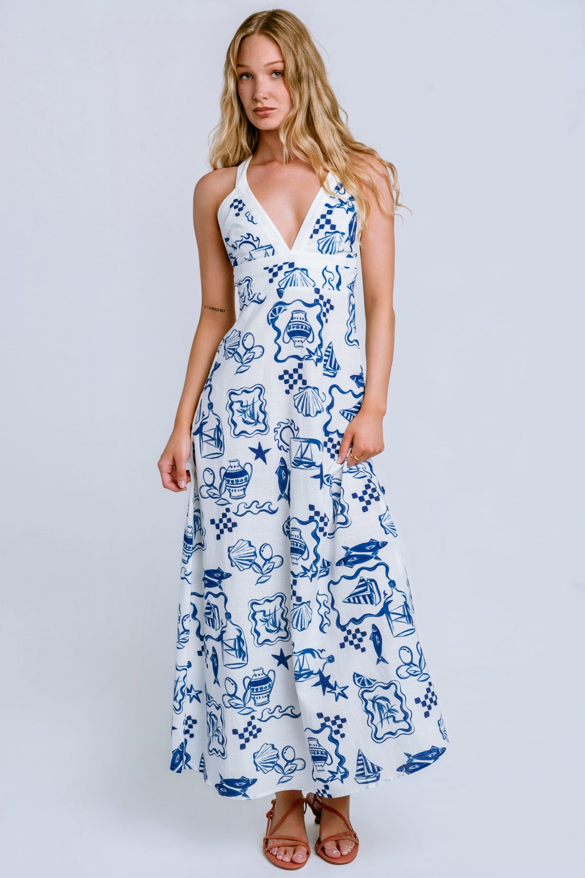 MINKPINK Baci Cross Back Dress