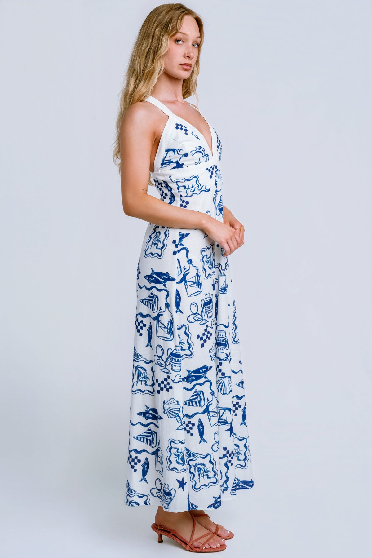 MINKPINK Baci Cross Back Dress