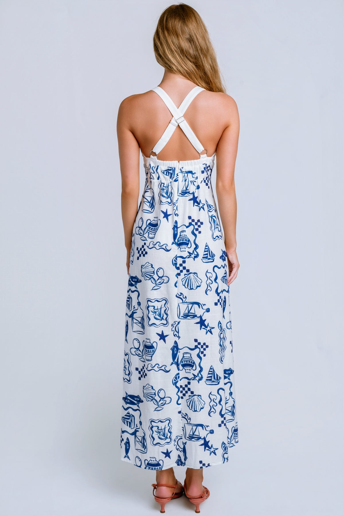 MINKPINK Baci Cross Back Dress