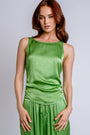 Young Fabulous & Broke Niko Satin Top