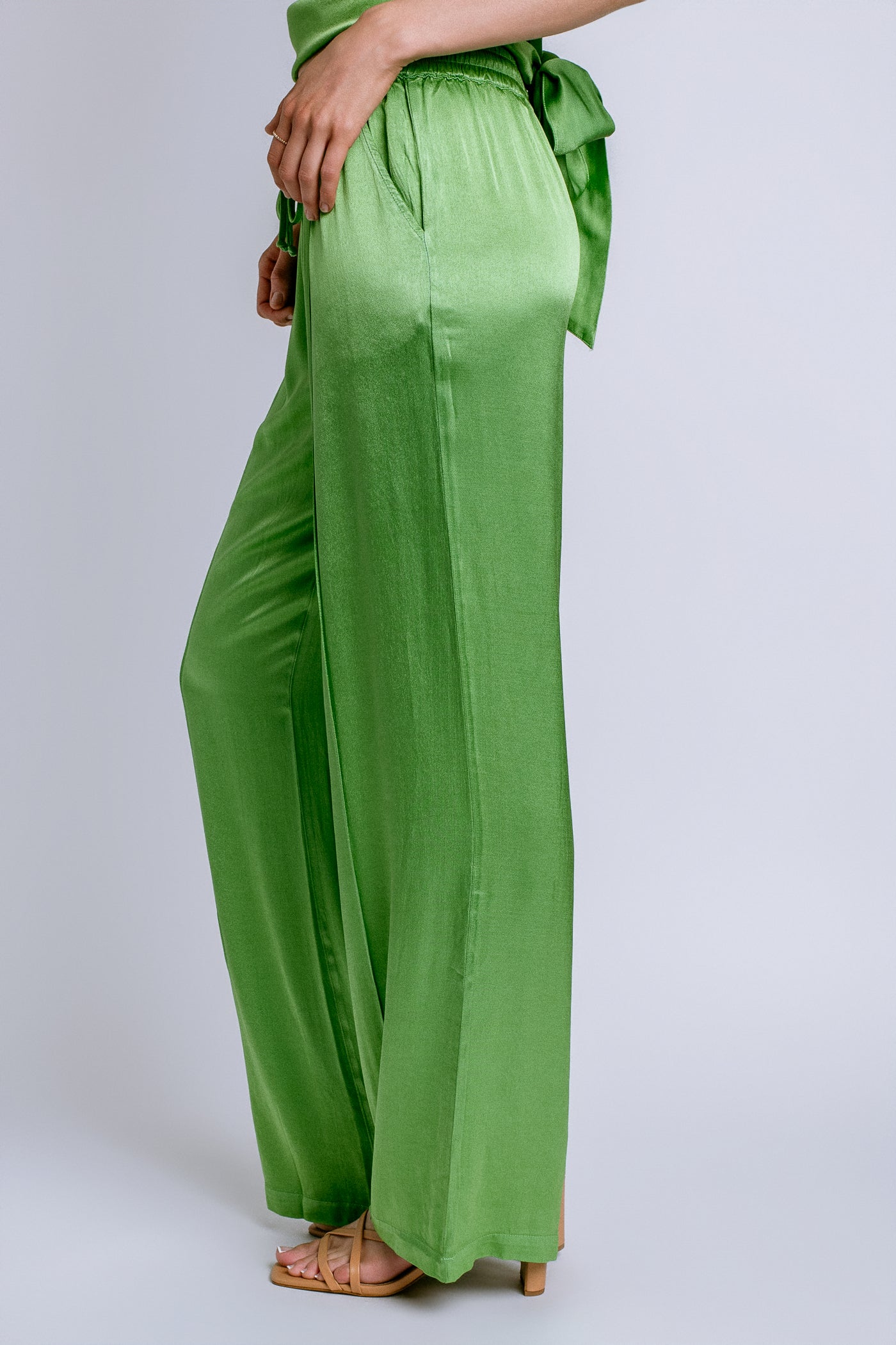 Young Fabulous & Broke Aaron Satin Pant