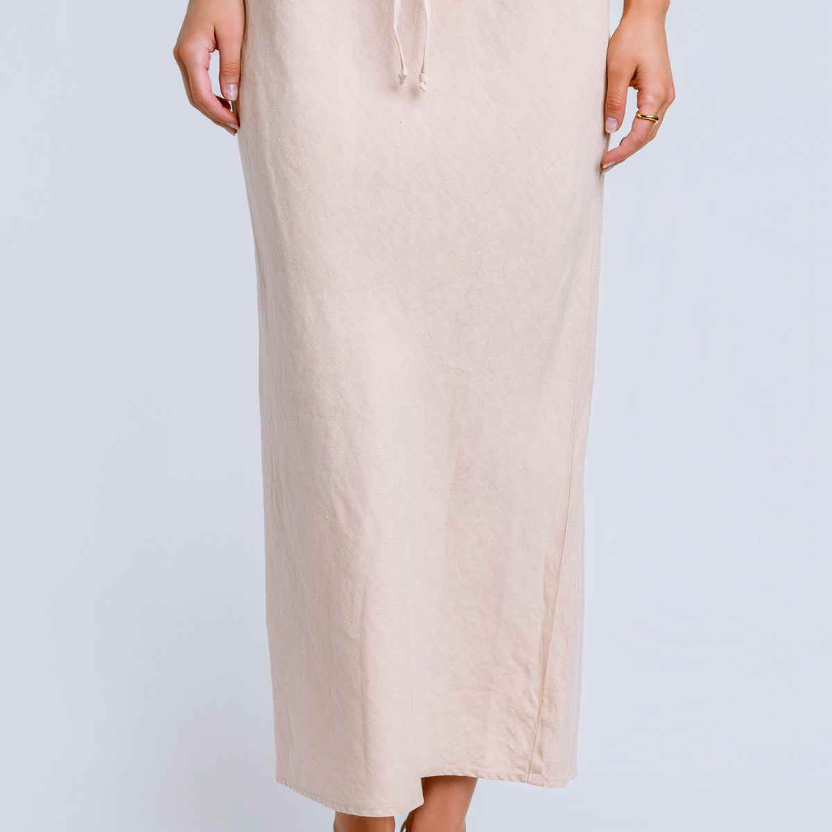 Velvet Beka Linen Bias Skirt