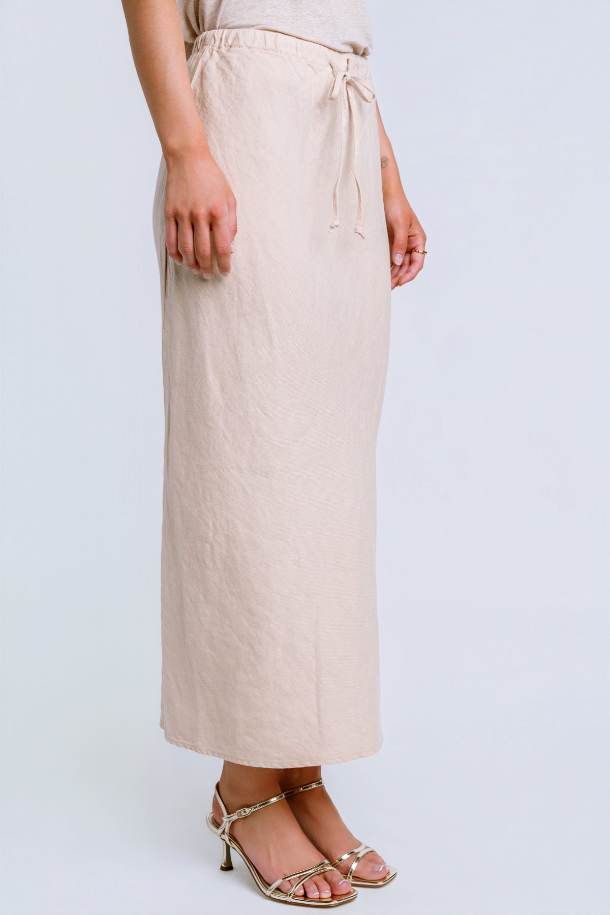 Velvet Beka Linen Bias Skirt