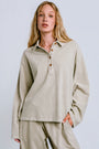 The Upside Soho Rhea Collared Top