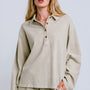 The Upside Soho Rhea Collared Top