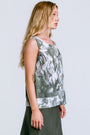 Inizio Linen Button Front Tank