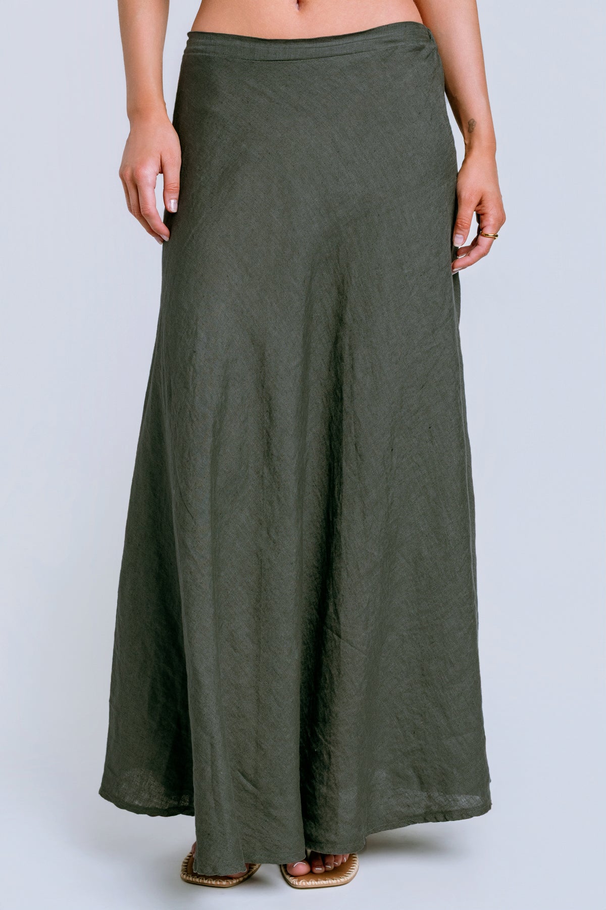 Inizio Linen Maxi Skirt
