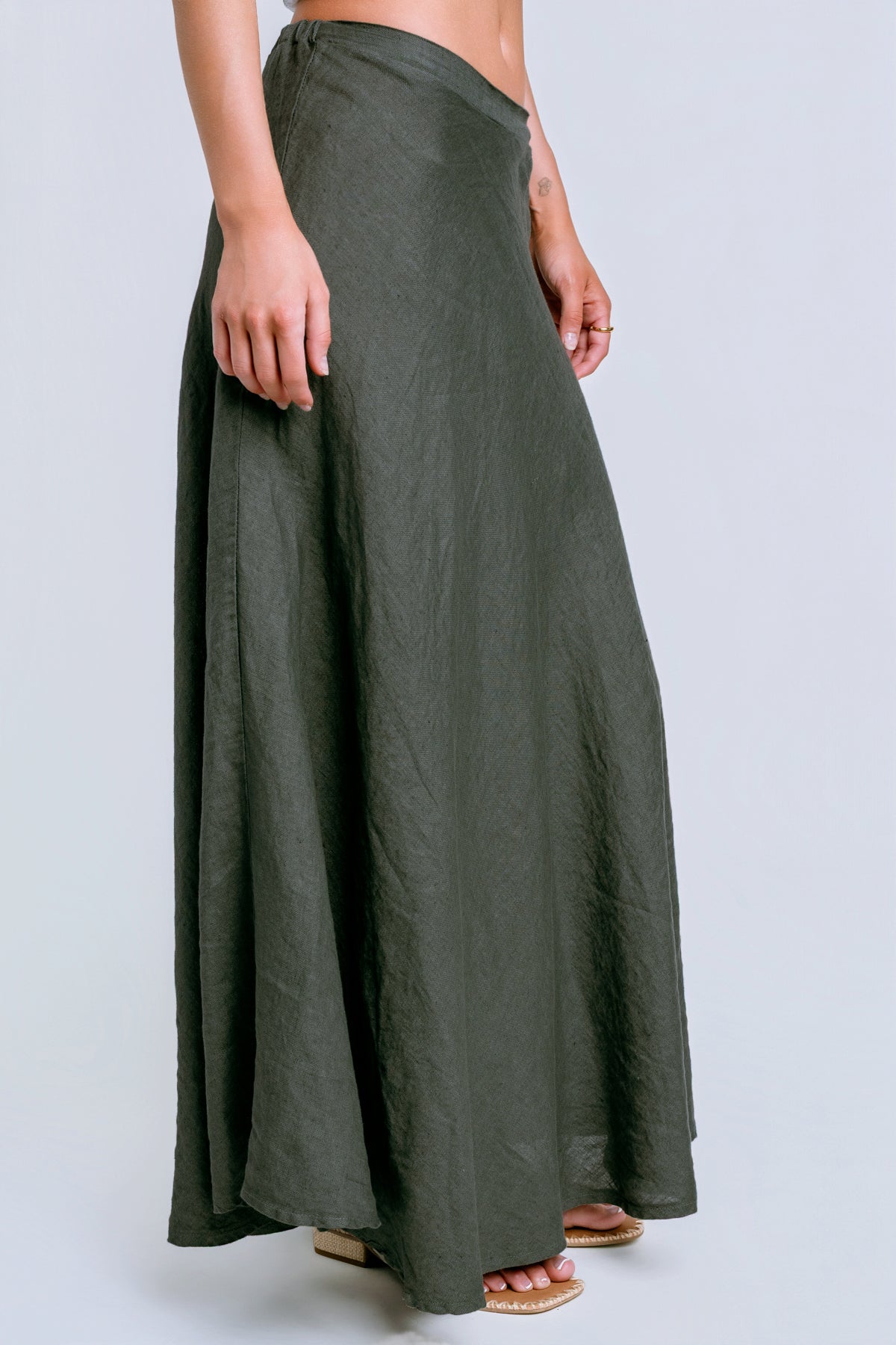 Inizio Linen Maxi Skirt