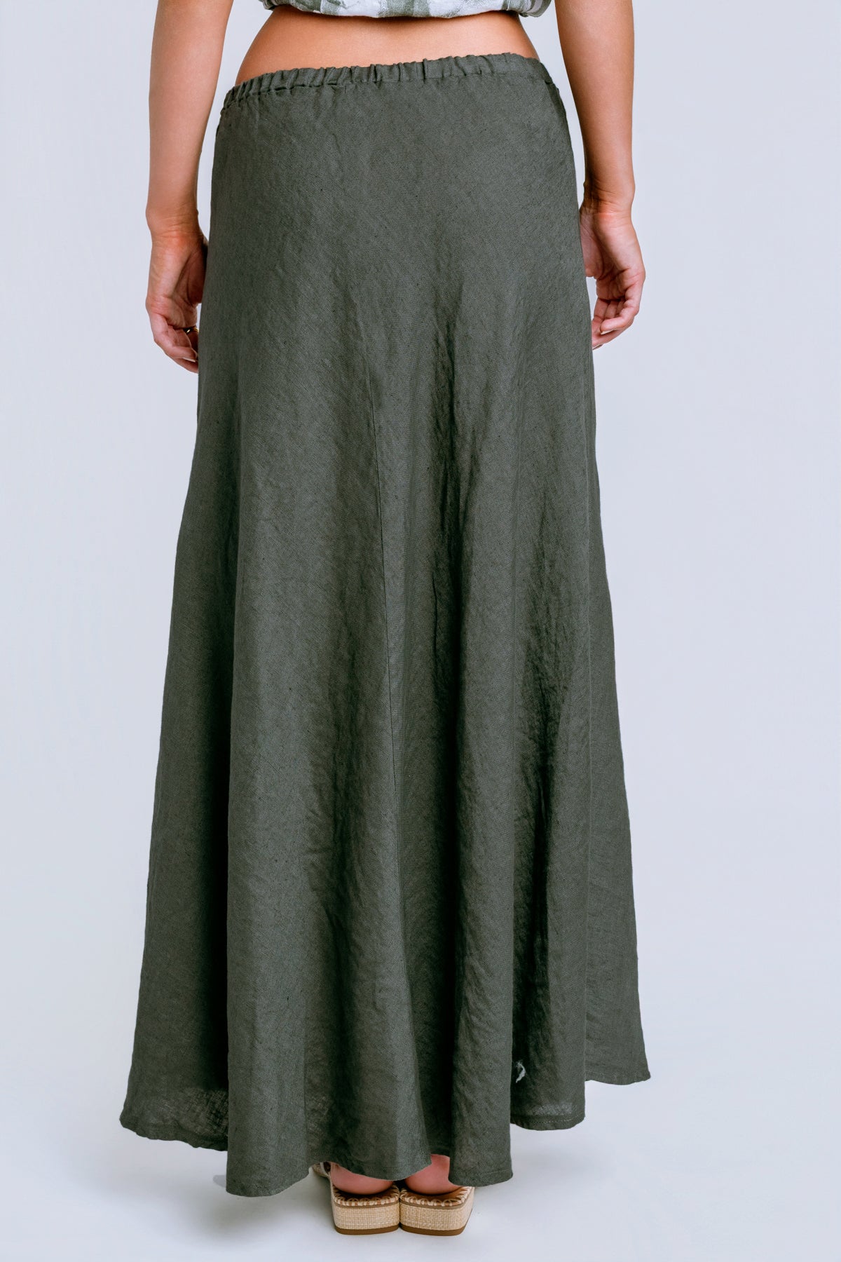 Inizio Linen Maxi Skirt