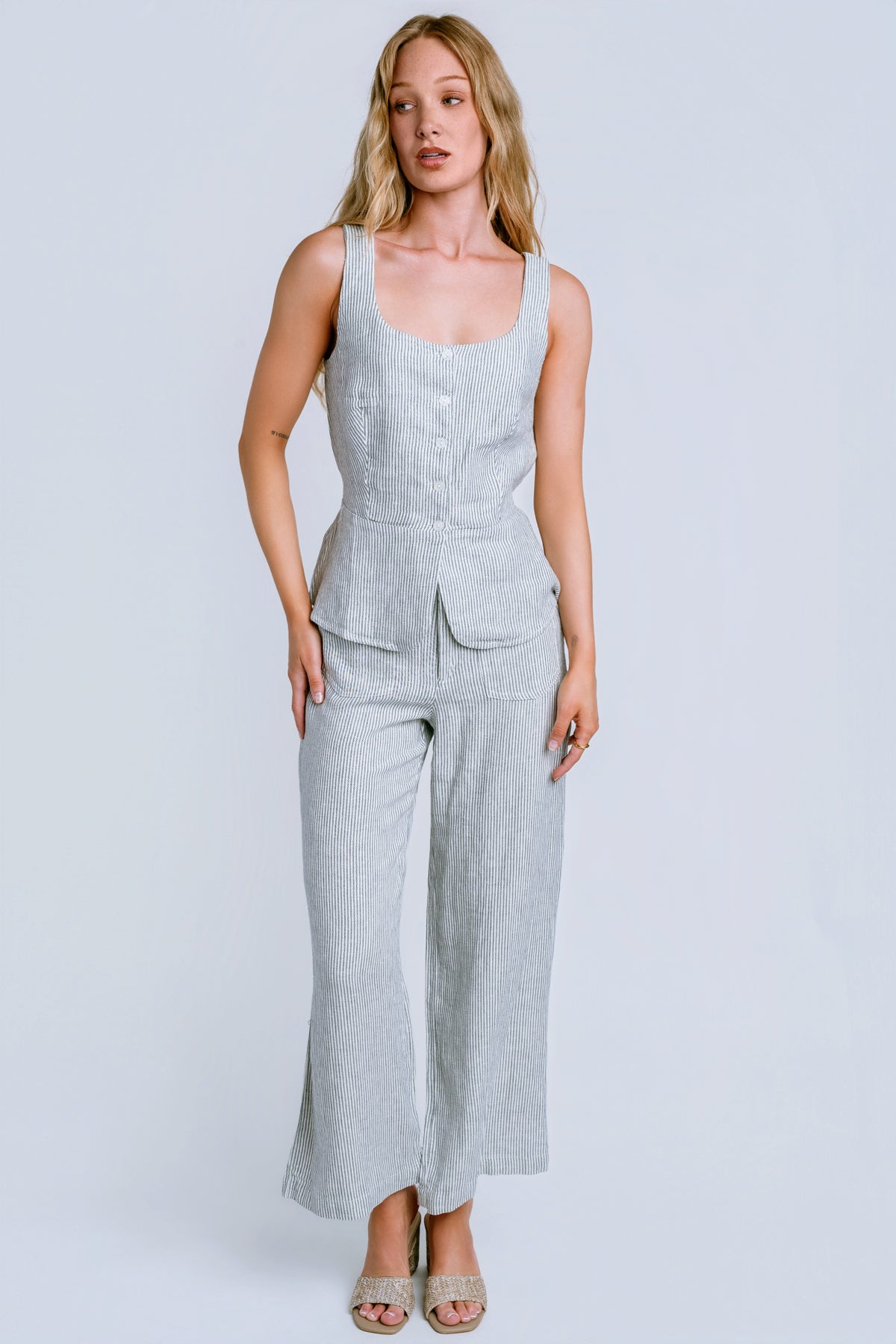 Young Fabulous & Broke Piper Peplum Vest