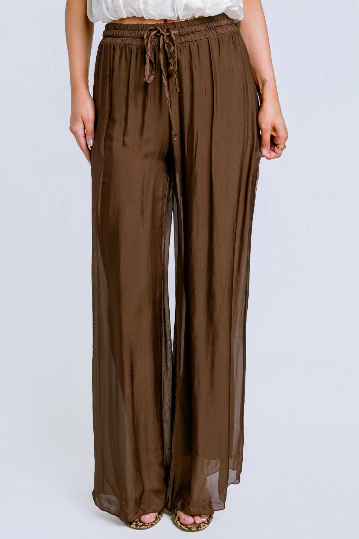 DÈLUC Strada Silk Pants