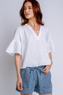 Velvet Raye Linen Top
