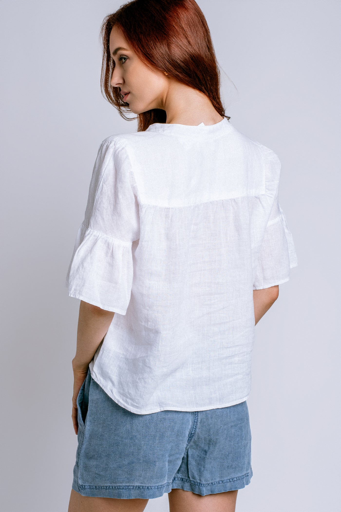 Velvet Raye Linen Top