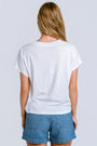 Michael Stars Harlan Cropped V-Neck Tee