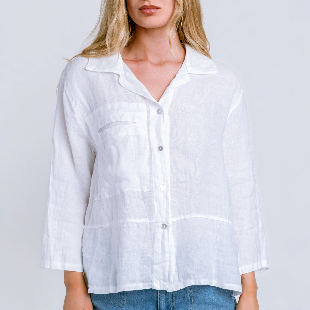 Inizio Linen Oversized Shirt
