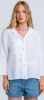 Inizio Linen Oversized Shirt