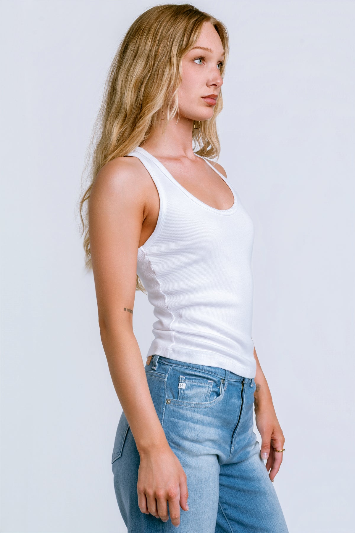 Michael Stars Cher Scoop Neck Tank