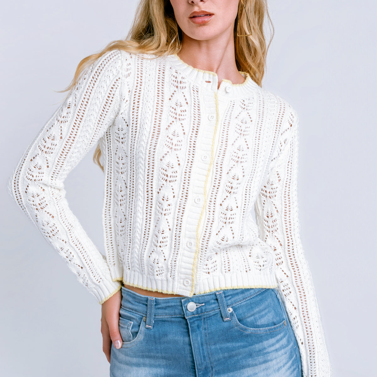 Velvet Daisy Cardigan