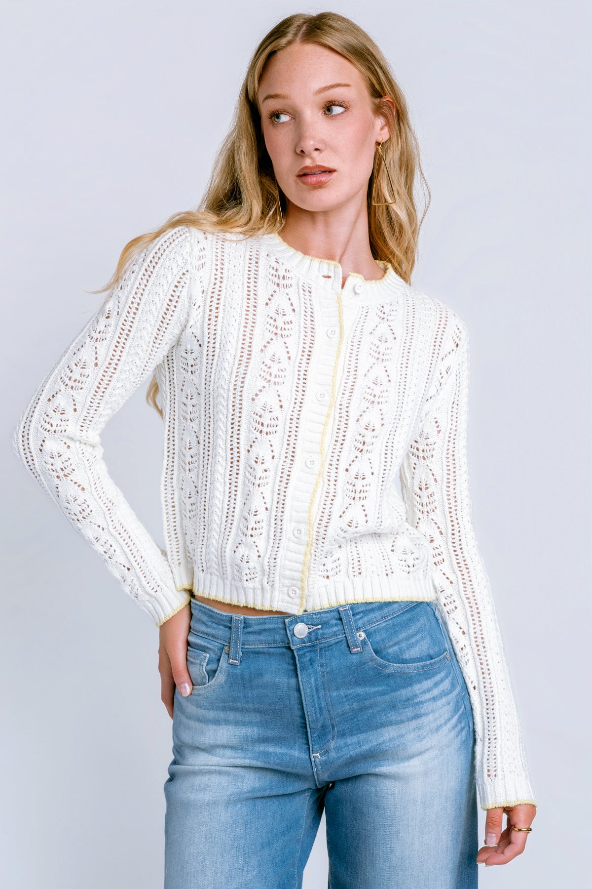 Velvet Daisy Cardigan